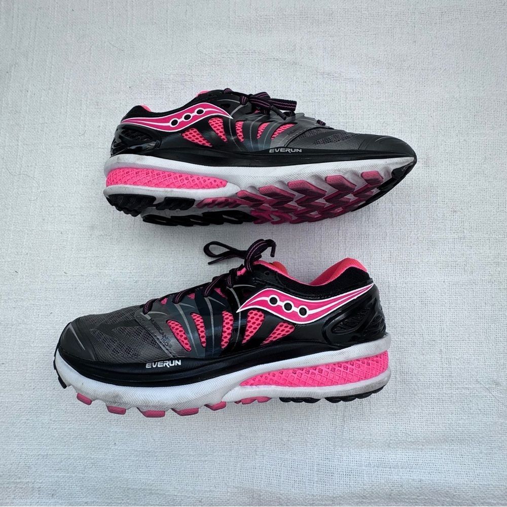 Saucony Everun Sneakers Women’s Black SZ 6.5 - Picture 3 of 9